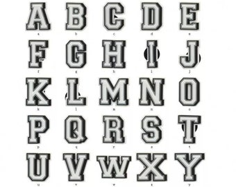 alphabet jibbitz