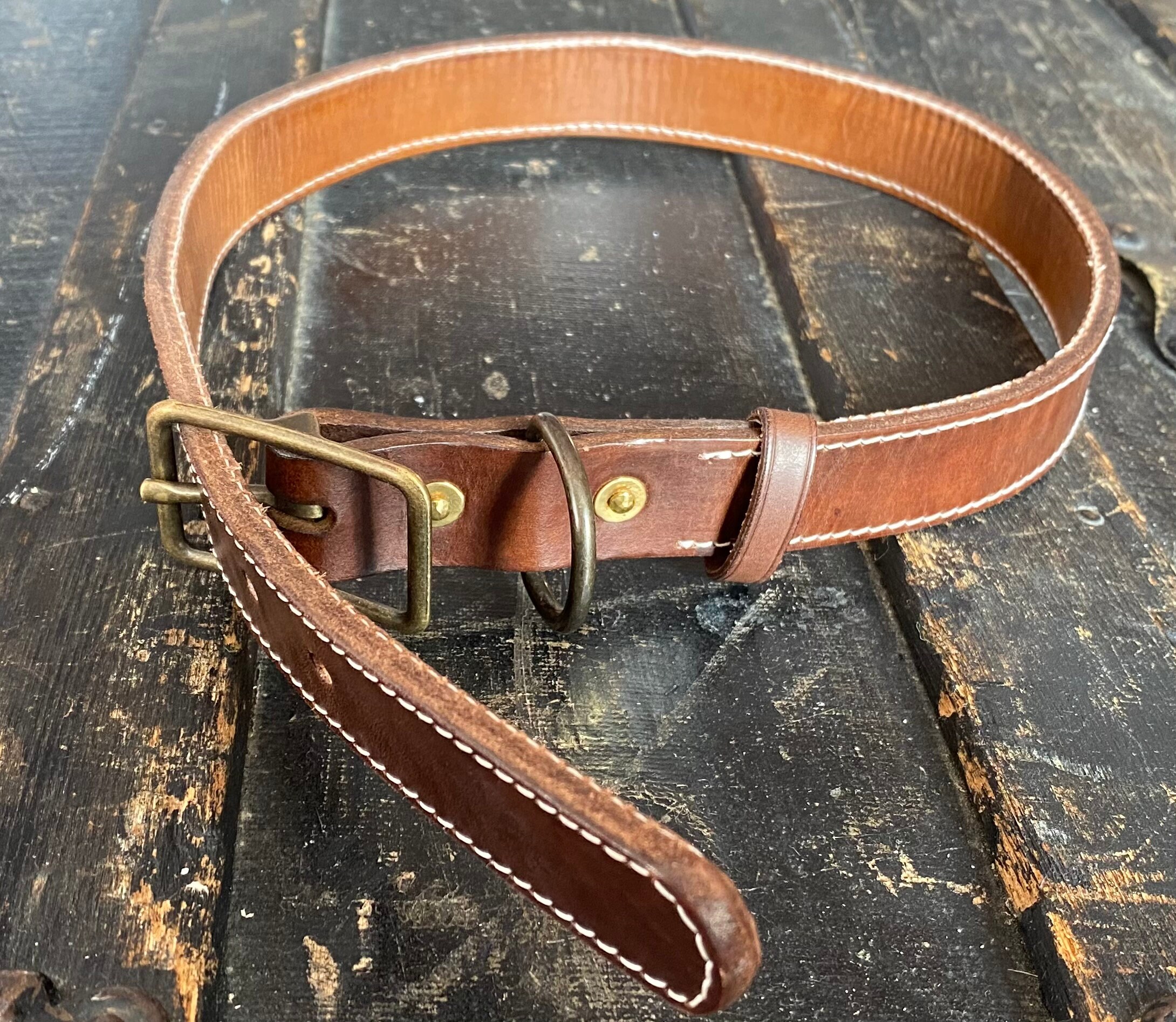 GOOD BOY Handmade Dog Collar Personalized Leather Dog Collar Etsy
