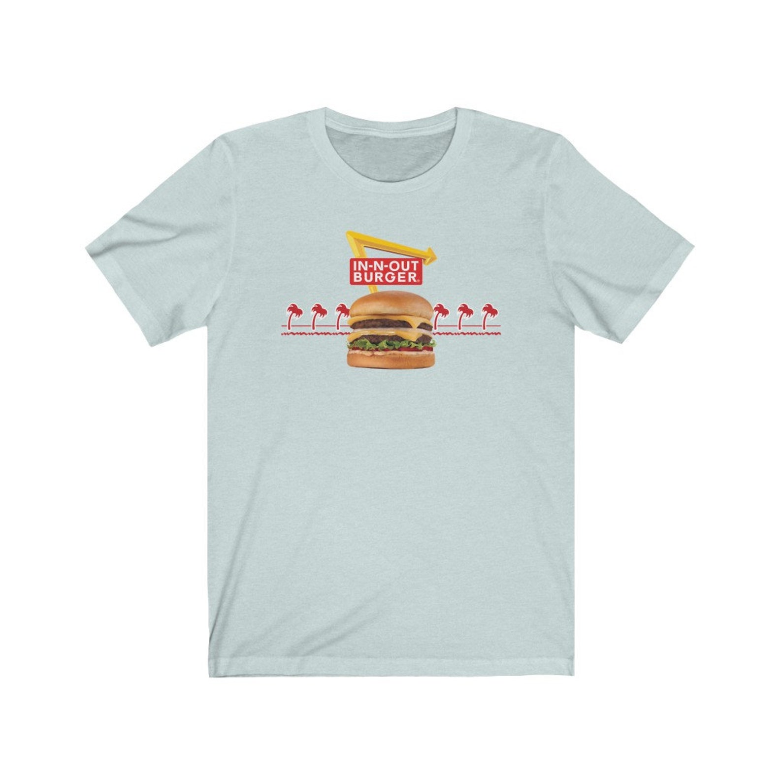 BEST SELLING In N Out Burger Merchandise T-shirt in out | Etsy