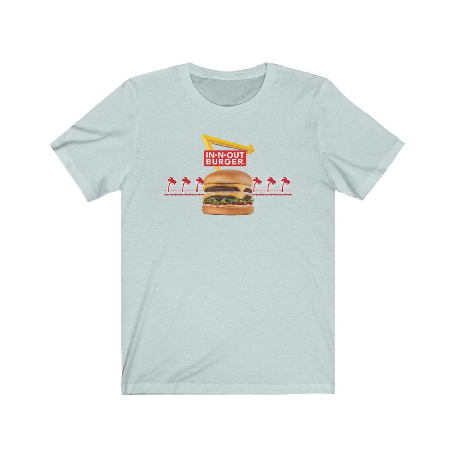 BEST SELLING In N Out Burger Merchandise Tshirt in out Etsy