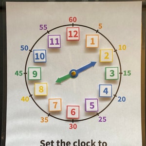 Build a Clock and Learn to Tell Time