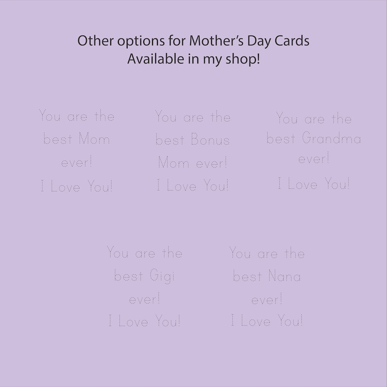 Printable Happy Mother's Day Card for Nana - for Children to Decorate ...