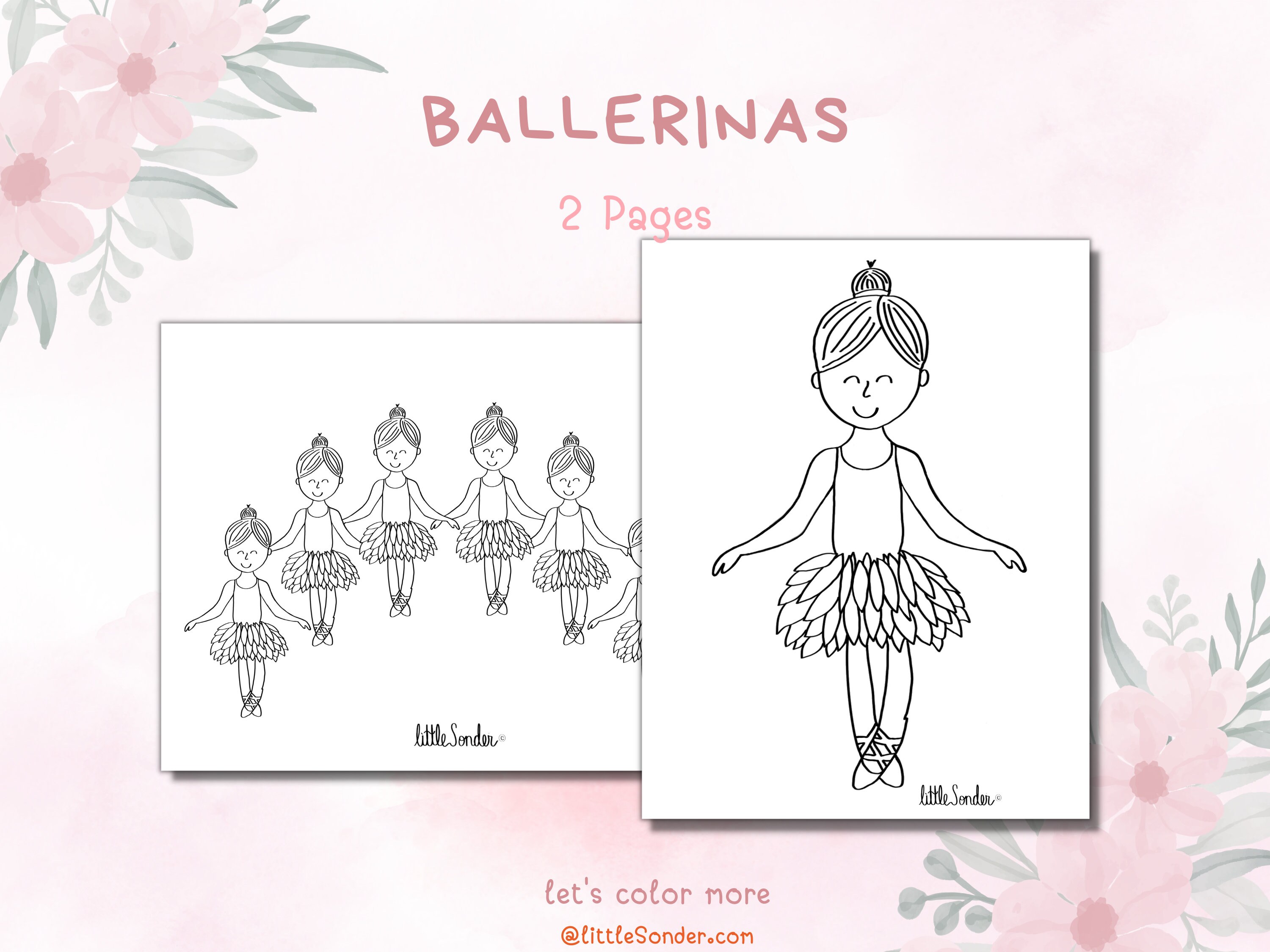 Enchanting Ballerina Coloring Pages: Ignite Your Creativity Now