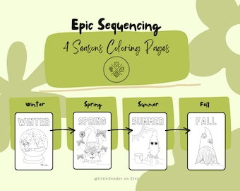 Captivate Me with a Story: Download Epic Sequencing Coloring Pages