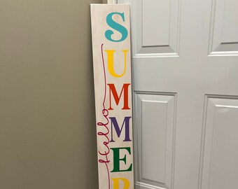 Outdoor Summer & Spring Porch Signs