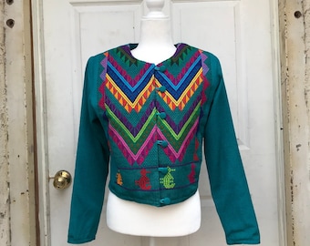 Artisan Embroidered Jacket ( M )