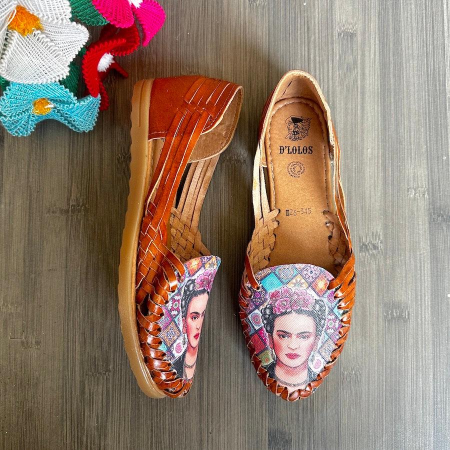 huaraches de frida kahlo