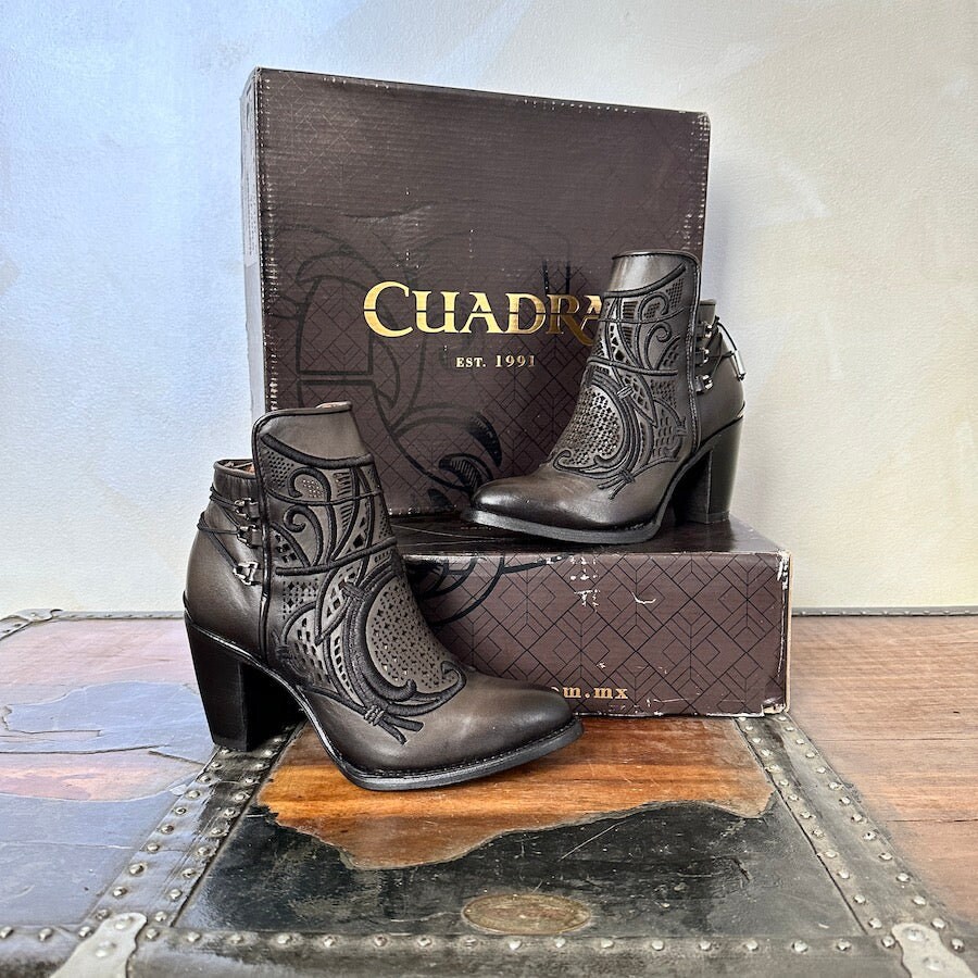 Cuadra Wmns Ankle Boots Crust Tokio Gris Black 3F48RS Etsy