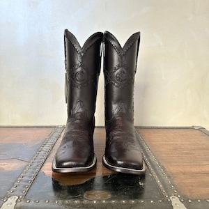 Cuadra Flame Brandy Ostrich Boots R-Toe main image 1