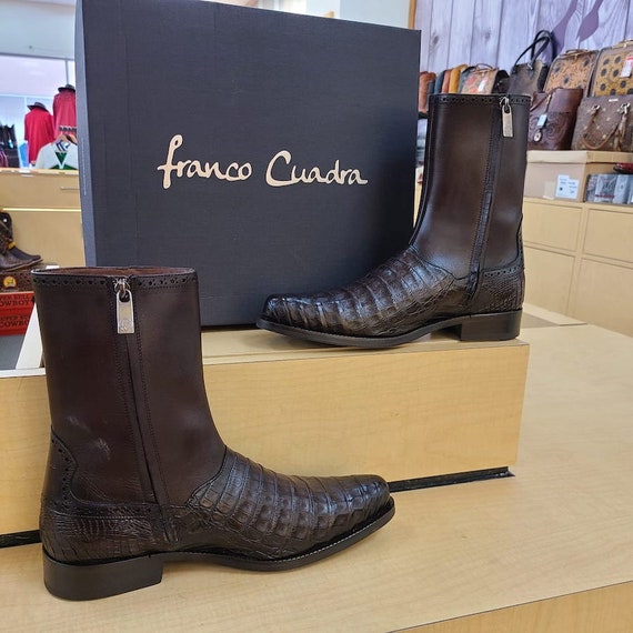 Franco Cuadra Mens Brown Dress Boot 827FWTS - Etsy display picture 1