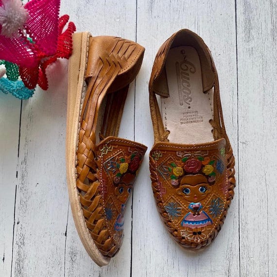 Frida Kahlo Slip-on Flats