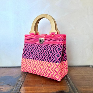 Mid-size Oaxaca Woven Tote Bag