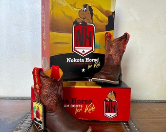 Nokota Horse Lil Kids Woody 15 Boots W011512