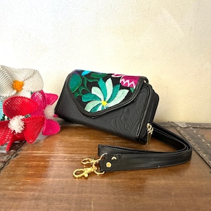 Bolso tipo cartera tipo clutch de cuero de Dulce