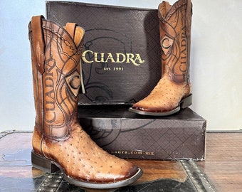 Cuadra Mens Ostrich Belly Flame Orix 3Z1OA1