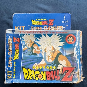 Vintage 1989 AB Toys DragonBall Z Super Guerriers Super Saiyan Gogeta Model Figure DBZ GT Kai Damaged Box Rare