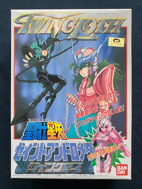 Vintage 2001 Bandai Saint Seiya Myth Twin Cloth Black Andromeda