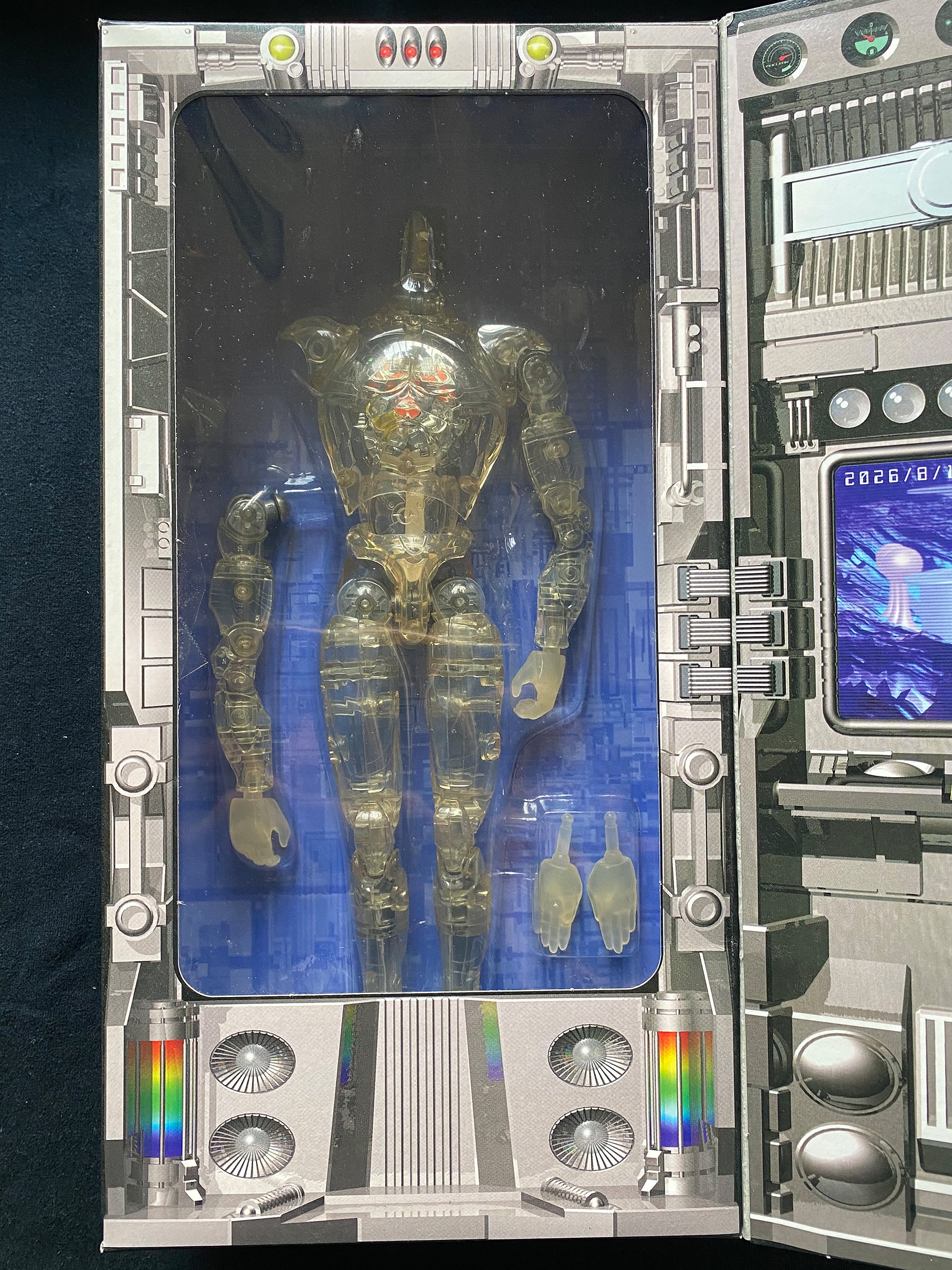 Vintage 1999 Takara Microman Micronauts Henshin Cyborg 99 Gun