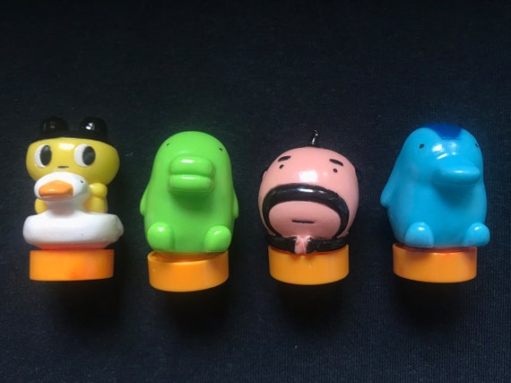 ヴィンテージ 1997 バンダイ たまごっち キャラクターセット 4 ミニ