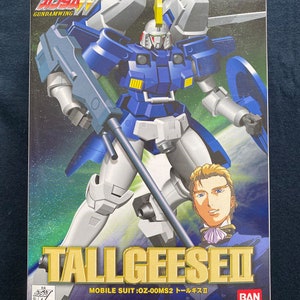 Vintage 2000 Bandai Gundam W Wing Gundam MS Mobile Suit WF13 OZ-00MS2 Tallgeese 2 Model Kit Figure Japan MIB