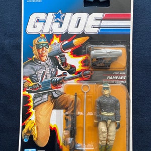 Vintage 1991 GI Joe A Real American Hero Rampart Shoreline Defender Action Figure Rare