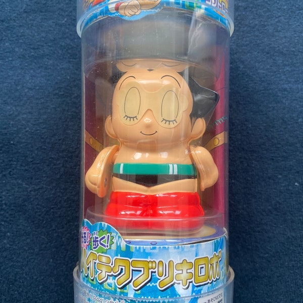 Vintage 2003 Takara Osamu Tezuka Astro Boy High-tech Tin Robot Toy Figure Japan JP Rare MIB
