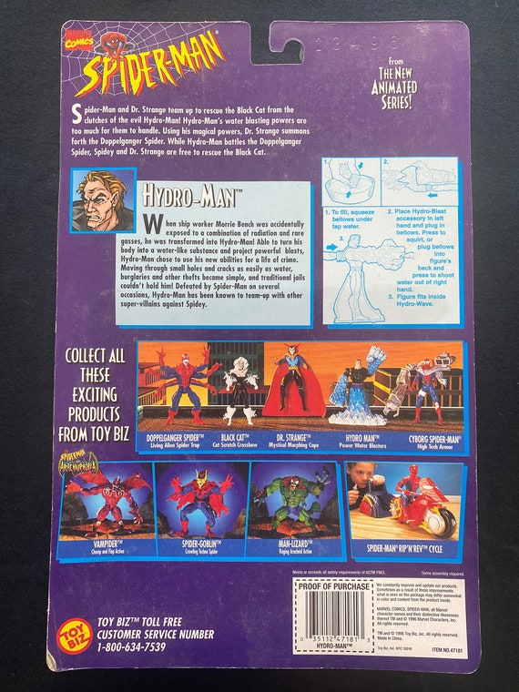 ヴィンテージ 1996 トイビズ コミック スパイダーマン