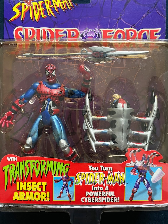 Spider-man Spider Force Transforming Insect Armor Wasp 1997