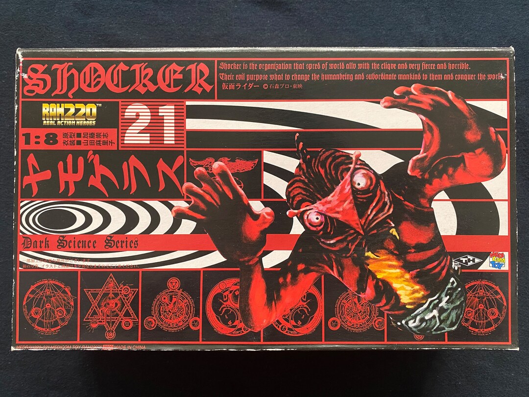 Vintage 1998 Medicom Toy RAH220 Real Action Heroes Kamen Rider 21