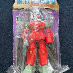 Vintage 1998 Banpresto Super Robot Mobile Suit Gundam Part 3 RX-77-1 Guncannon Collection Figure Japan Rare
