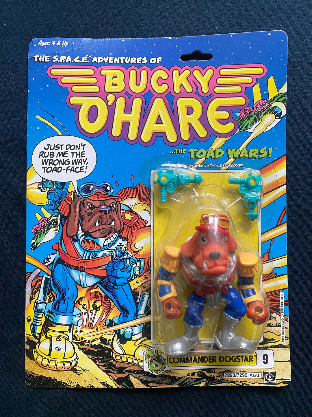 Vintage 1990 the Space Adventures of Bucky O'hare the Toad Wars