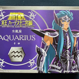 Vintage 2003 Bandai Saint Seiya Hades Zodiacular Zodiac Aquarius Camus Action Figure Myth