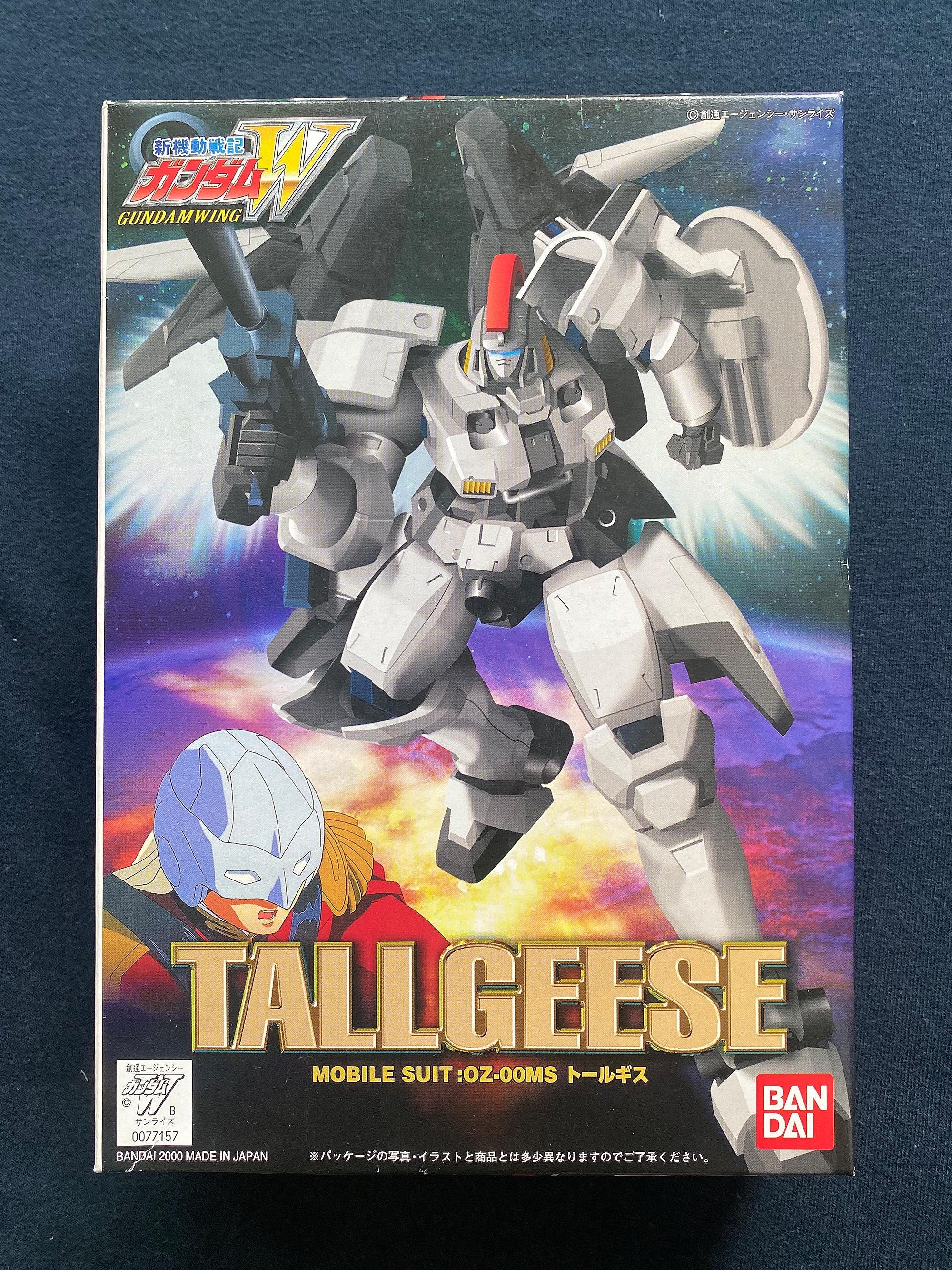 Vintage 2000 Bandai Gundam W Wing Gundam MS Mobile Suit WF06 OZ