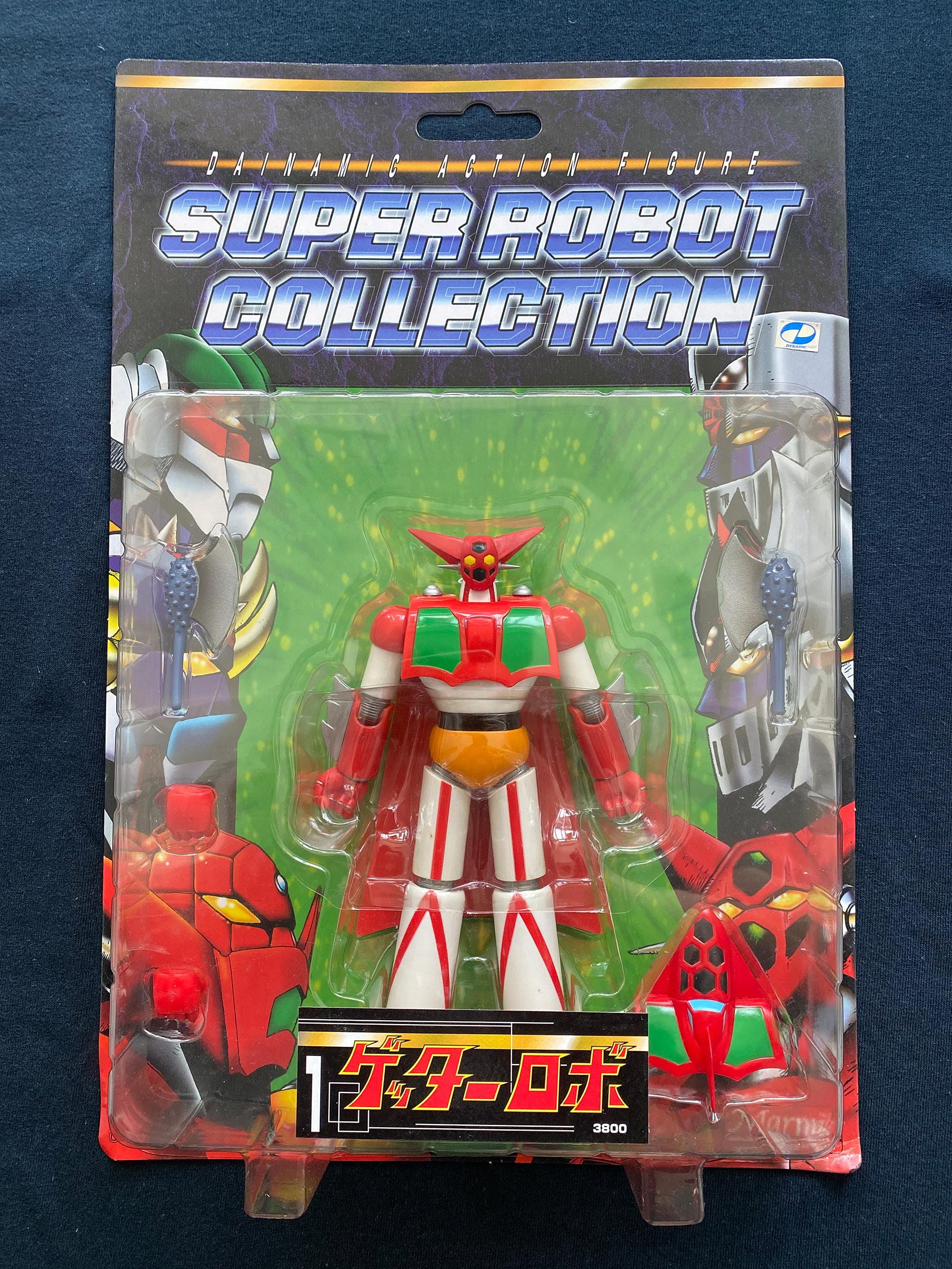 Vintage 1999 Marmit Getter Robo 1 Action Figure - Japan Rare MIB Vintage 1999 Marmit Getter Robo 1 Action Figure - Japan Rare MIB