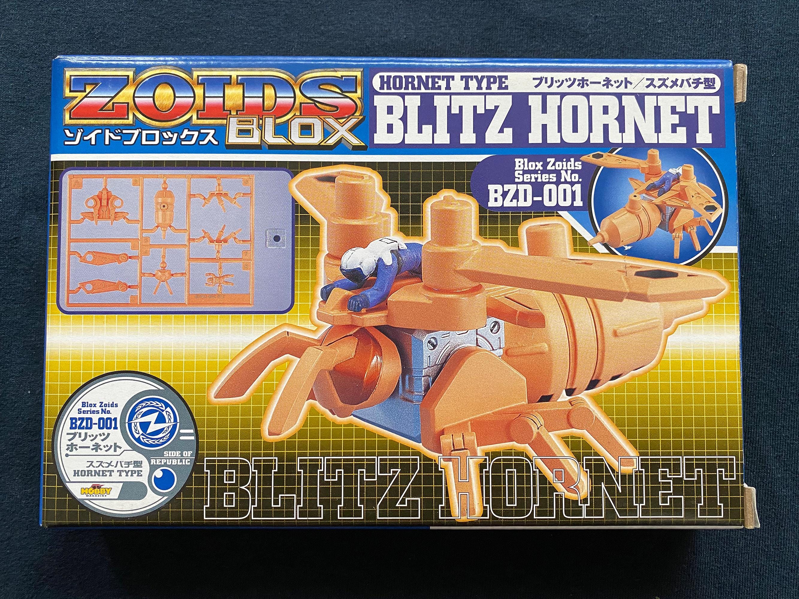 Vintage Tomy Zoids Blox Blitz Hornet Model Kit BZD-001 MIB - Etsy