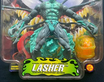 トイビズ　ヴェノム　ラッシャー　スパイダーマン ヴィンテージ 1996年 ToyBiz Comics スパイダーマン ヴェノム