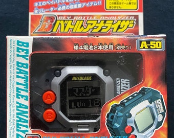 Vintage 2002 Takara Bakuten Shoot Beyblade A-50 Bey Battle Analyzer Black Color Dranzer Version Japan Rare