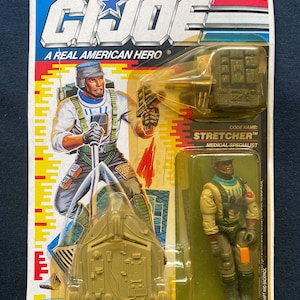Vintage 1989 GI Joe A Real American Hero Stretcher Medical Specialist  Action Figure Rare -  Singapore
