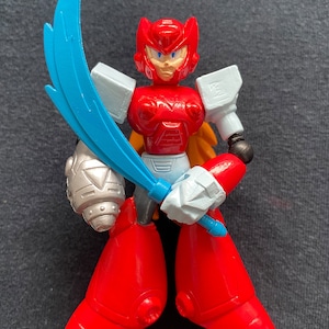 Vintage 1995 Capcom Bandai Rockman Megaman Mega Man X Zero Type 2 Gashapon Action Figure Japan Rare