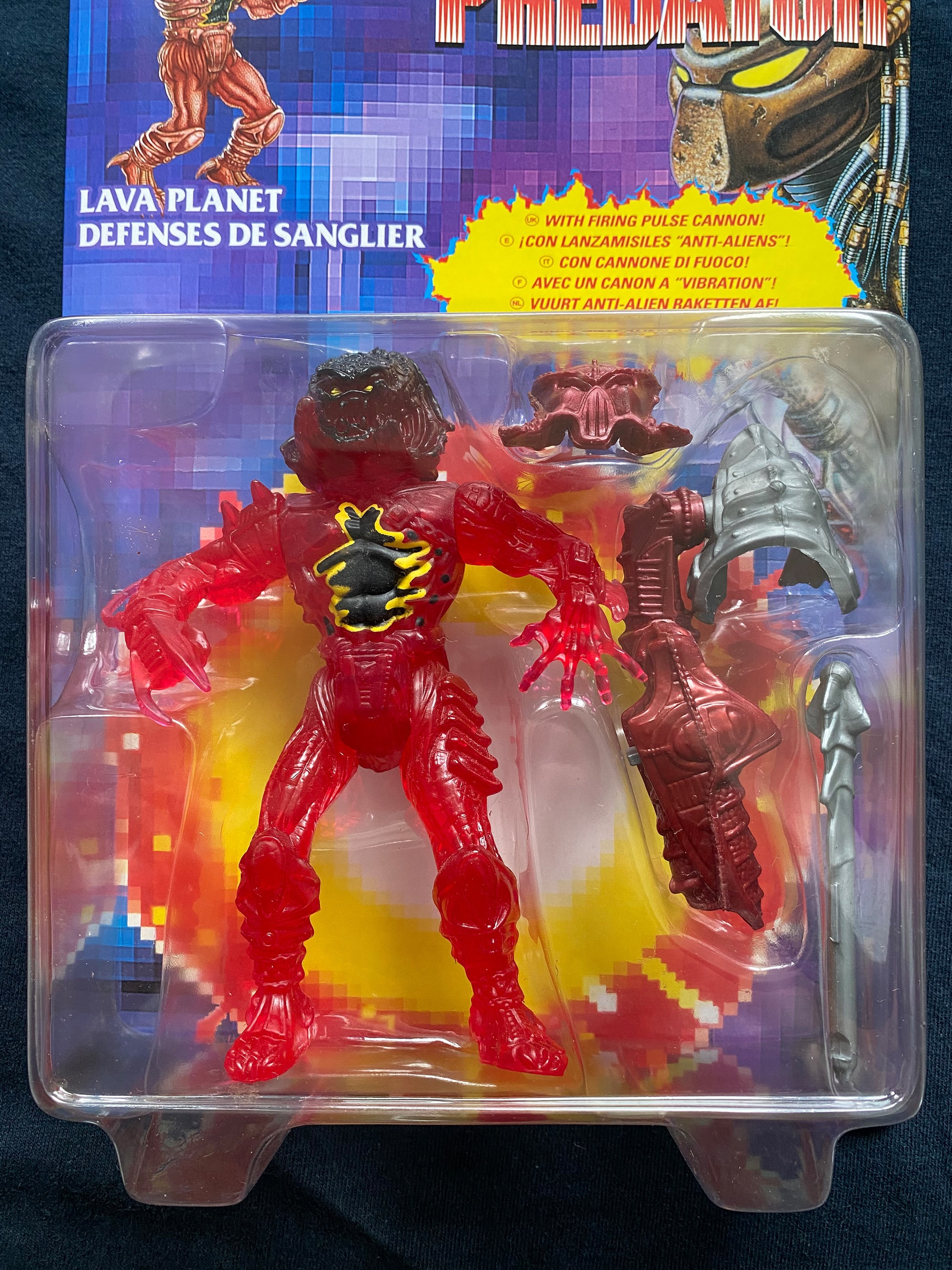 Vintage 1994 Aliens Predator Lava Planet Action Figure - Kenner - Etsy