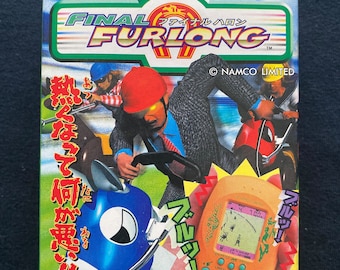 Vintage 1998 Bandai Final Furlong Horse Electronic Handheld LCD Virtual Game Japan Rare