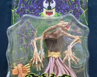 Vintage 1997 ToyBiz Comics Spiderman Venom Along Came A Spider Phage Action Figure Rare