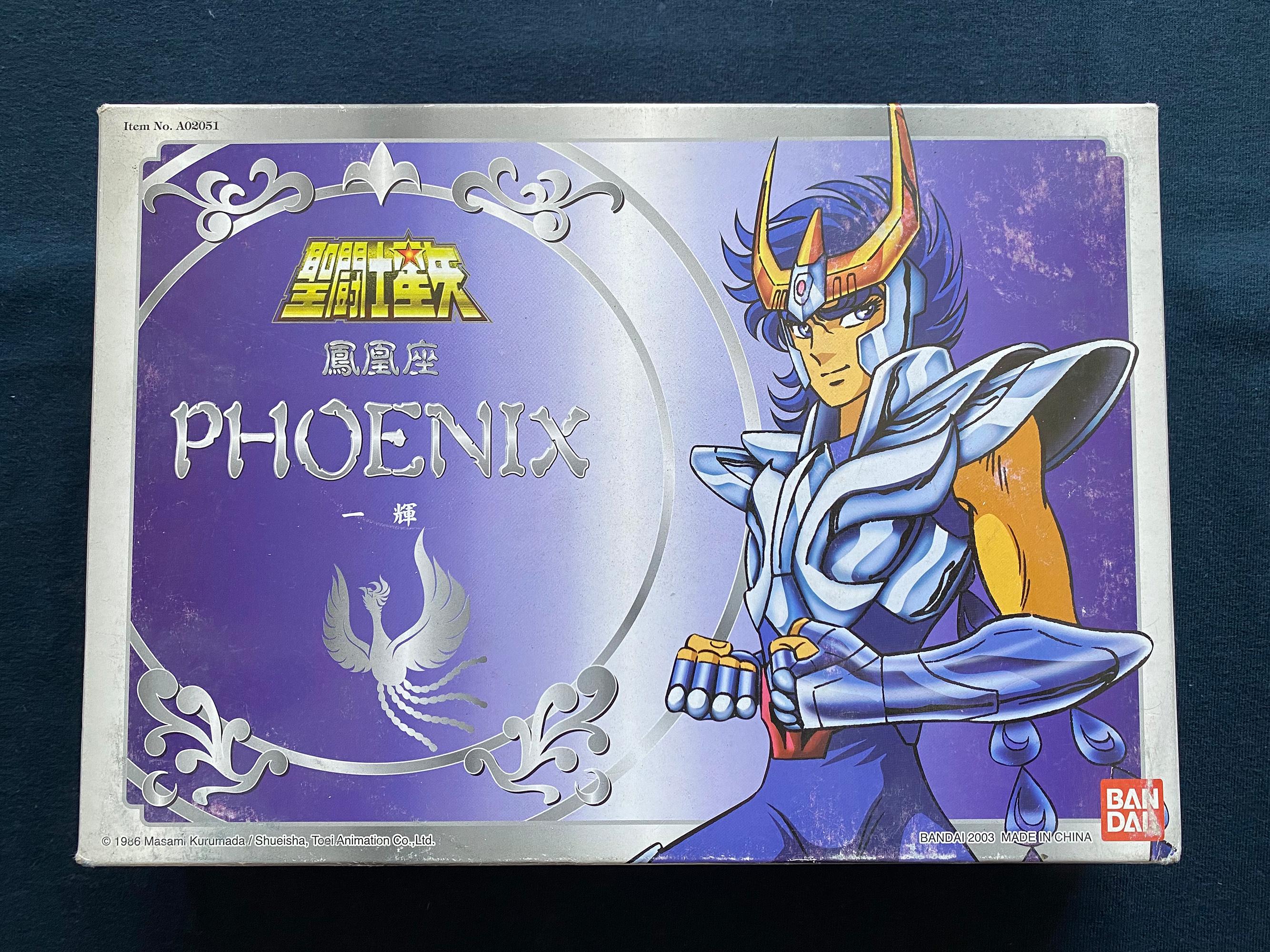 Vintage 2003 Bandai Saint Seiya Cloth New Bronze Phoenix IKKI HK