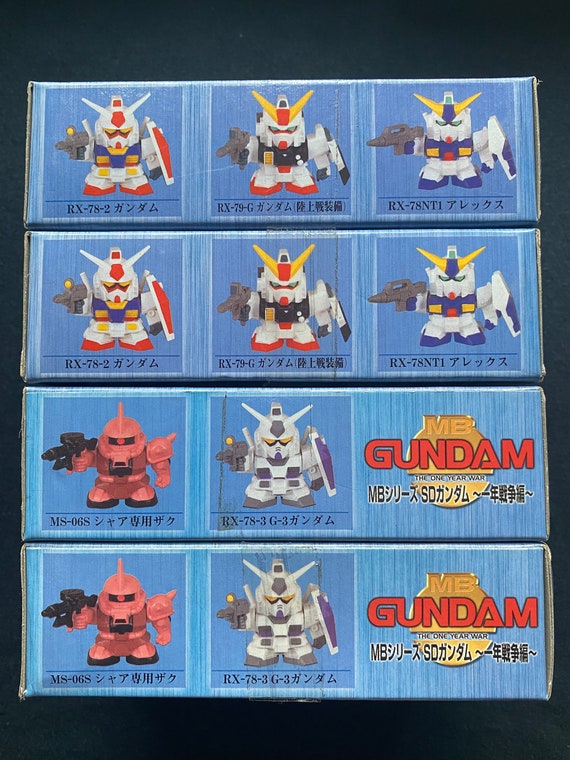 Vintage 1999 Banpresto MB Series SD Gundam the One Year War RX78-2