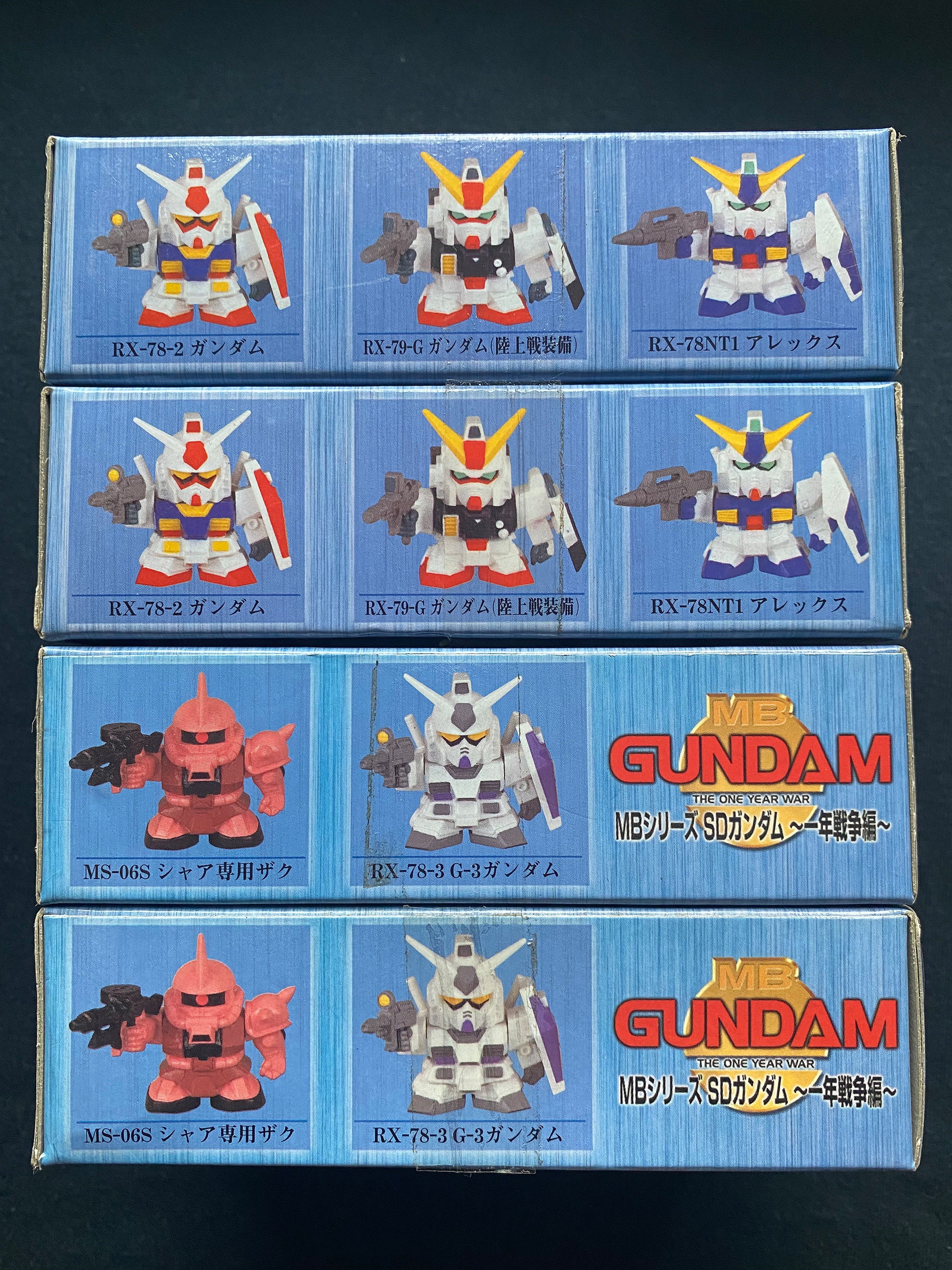 Vintage 1999 Banpresto MB Series SD Gundam the One Year War RX78-2