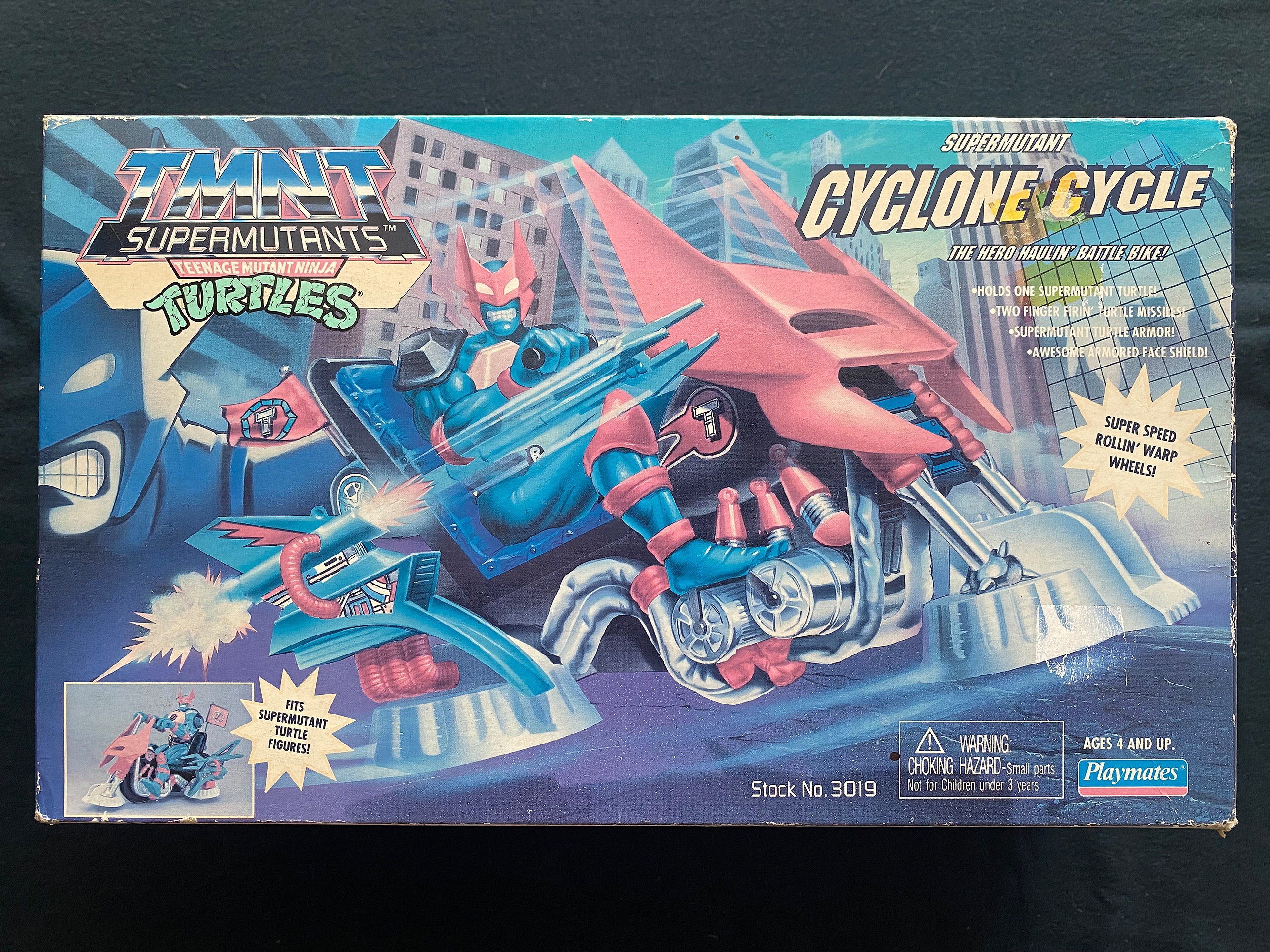 Vintage 1994 Playmates TMNT Super Mutant Ninja Turtles