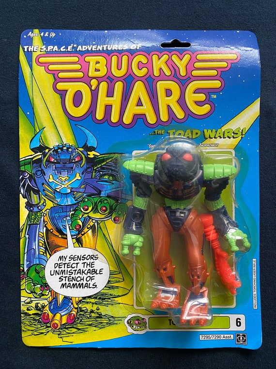 Vintage 1990 Bucky O'hare Toadborg Action Figure - MIB - Etsy