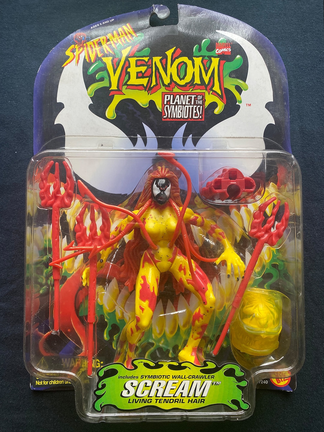 ヴィンテージ 1996 トイビズ コミック スパイダーマン ヴェノム ヴィンテージ 1996 トイビズ コミック スパイダーマン ヴェノム