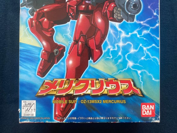 Vintage 1995 Bandai Gundam W Wing Gundam MS Mobile Suit OZ-13MSX2
