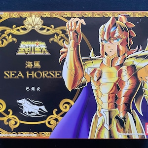 Vintage 2004 Bandai Saint Seiya Knights of the Zodiac Poseidon Sea Horse Baian Action Figure Myth Cloth New Rare